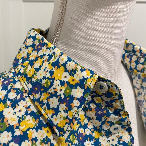 A.P.C. Floral Button Down Shirt - Picture 5 of 9